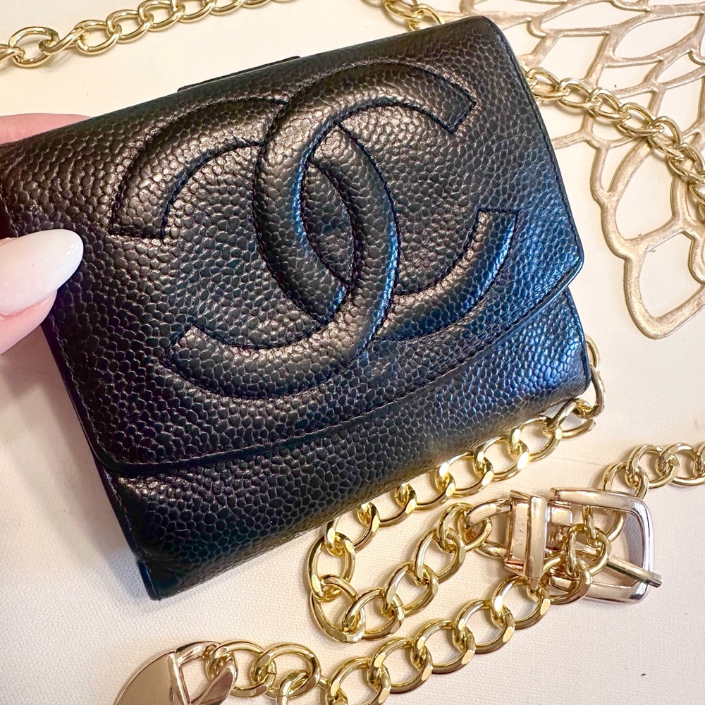 Chanel Caviar Mini Bag with Belt Chain - Picture 2 of 13